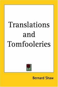 Translations And Tomfooleries