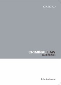 Criminal Law Guidebook (Law Guidebook Series)