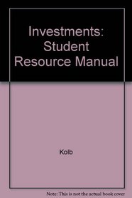 Investments: Student Resource Manual