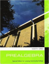 Math 050 Prealgebra (Special Edition for Lansing Community College)