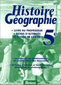 Histoire gographie : 5e. Livret du professeur