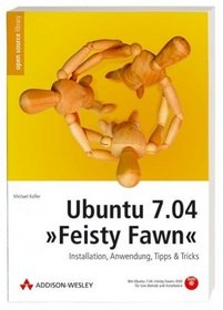 Ubuntu 7.04 Feisty Fawn , m. DVD-ROM