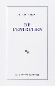De l'entretien (French Edition)