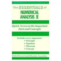 The Essentials of Numerical Analysis II (Essentials)