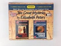 Two Great Mysteries by Elizabeth Peters: The Jackals Head / The Seventh Sinner (Audio CD) (Unabridged)
