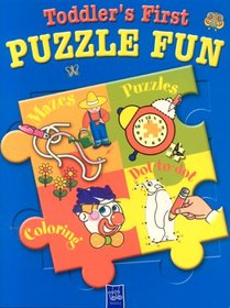 Toddler's First Puzzle Fun--Blue