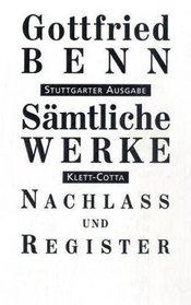 Smtliche Werke. Stuttgarter Ausgabe.