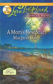A Mom's New Start (Town Called Hope, Bk 3) (Love Inspired, No 730) (Larger Print)