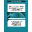 Solutions Manual: Statistics for Business & Economics (8th Ed.)