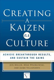 Creating a Kaizen Culture: Align the Organization, Achieve Breakthrough Results, and Sustain the Gains
