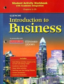 Introduction to Business Student Activity Workbook Chapters 1-35