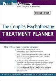The Couples Psychotherapy Treatment Planner (PracticePlanners?)