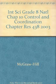 Int Sci Grade 8 Natl Chap 10 Control and Coordination Chapter Res 438 2003