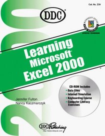 Learning Excel 2000 (Office 2000 Learning Series)