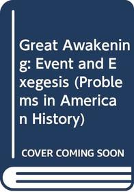 Great Awakening (Problems in American History S.)