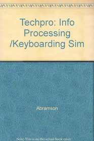 Techpro: Info Processing /Keyboarding Sim