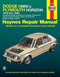 Haynes Repair Manual: Dodge Omni, Plymouth Horizon Automotive Repair Manual: 1978-1990