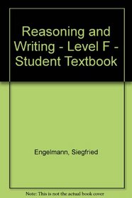 Reasoning and Writing - Level F - Student Textbook