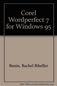 Corel WordPerfect 7 for Windows 95 - Illustrated PLUS Edition