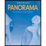 Panorama: Introduccion a la lengua espaola-W/Pocket Dictonary