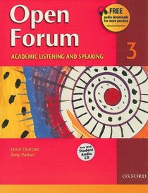 Open Forum Student Book 3: with Audio CD