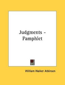Judgments - Pamphlet