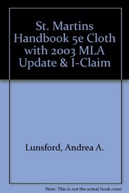 St. Martins Handbook 5e cloth with 2003 MLA Update & i-claim