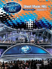 American Idol® Sheet Music Hits: Favorite Songs from Seasons 5-7 (Piano/Vocal/Chords)
