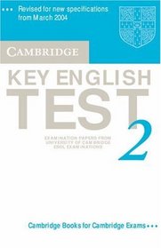 Cambridge Key English Test 2 Audio Cassette: Examination Papers from the University of Cambridge ESOL Examinations (KET Practice Tests)