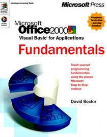Microsoft Office 2000 Visual Basic for Applications Fundamentals (Solution Set)