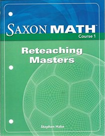 Course 1 Reteaching Masters (Course 1 2 3)