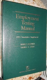 Employment testing manual