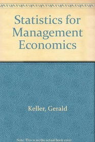 Statistics for Management Economics