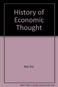 HISTORY OF ECONOMIC THOUGHT