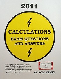 2011 Calculations for the Exam