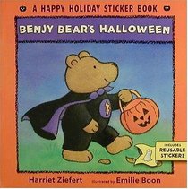 Benjy Bear's Halloween (Happy Holiday Sticker Book)