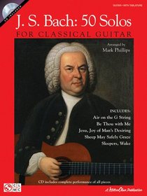 J.S. Bach - 50 Solos for Classical Guitar