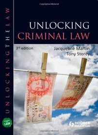 Unlocking Criminal Law: Uk Edition (Unlocking the Law)