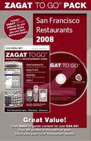 Zagat 2008 Zagat To Go Pack San Francisco (Zagat to Go Packs)