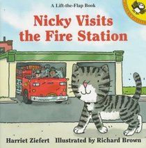 Nicky Visits the Fire Station (Lift-the-Flap Book)