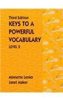 Keys to a Powerful Vocabulary Level 2 (3rd Edition)