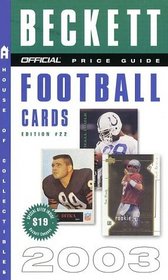 The Official Price Guide to Football Cards 2003 Edition #22 (Official Price Guide to Football Cards)