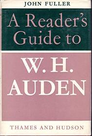 A Reader's Guide to W. H. Auden