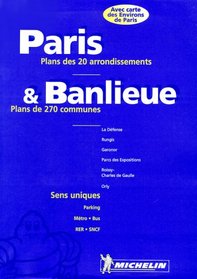Michelin Paris and Suburbs Atlas No. 25 (Michelin Maps & Atlases)