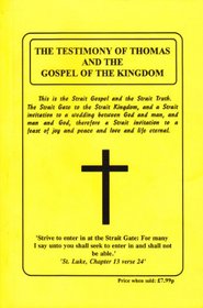 Testimony of Thomas and the Gospel of the Kingdom