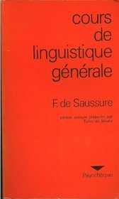 Cours De Lingusitique Generale