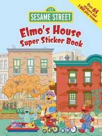Sesame Street Elmo's House Super Sticker Book (English and English Edition)