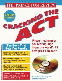 Cracking the ACT with Sample Tests on CD-ROM 1998-99 Edition (Cracking the Act With Sample Tests on DVD-Rom)