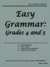 Easy Grammar (Grades 4 and 5)