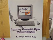 Introductory & Intermediate Algebra Review, Reference and Practice (Interactive Math)